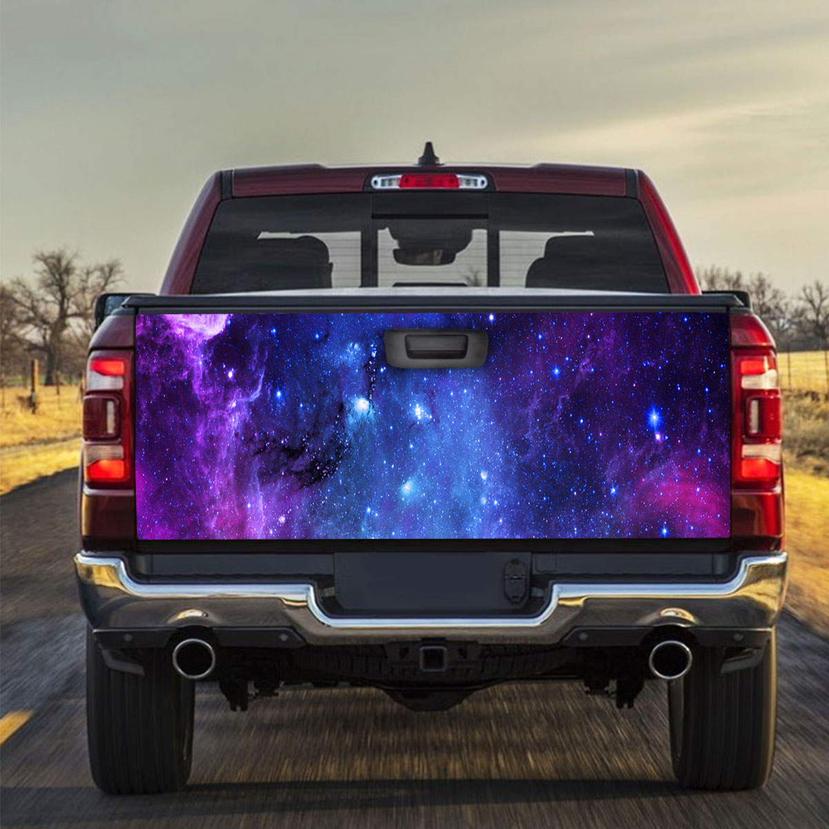 Galaxy Space Truck Bed Decal