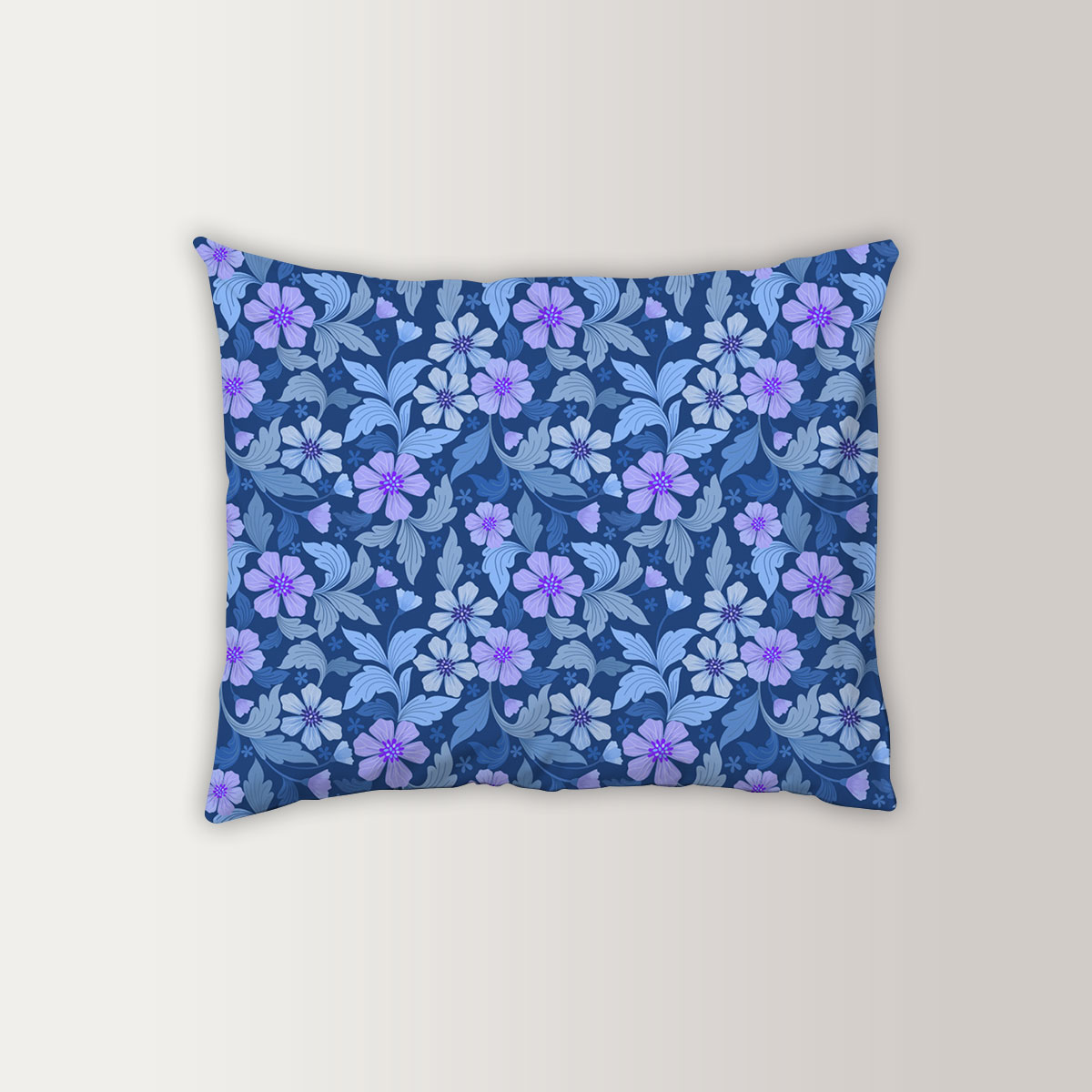 Blue Violet Pillow Case