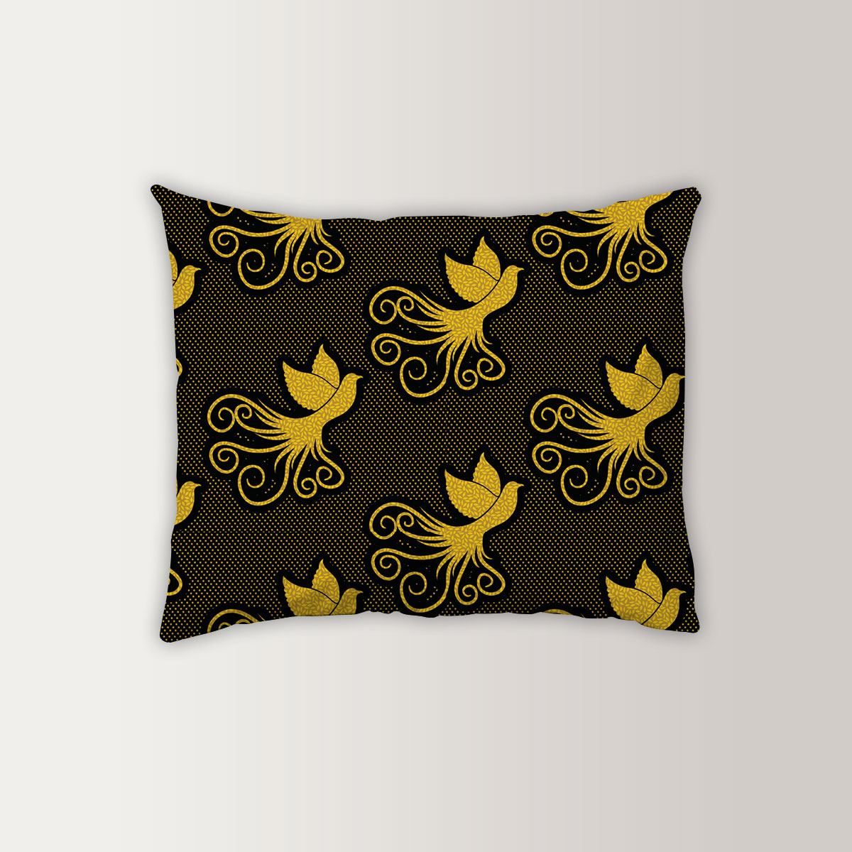 Classic Pigeon Yellow Pillow Case
