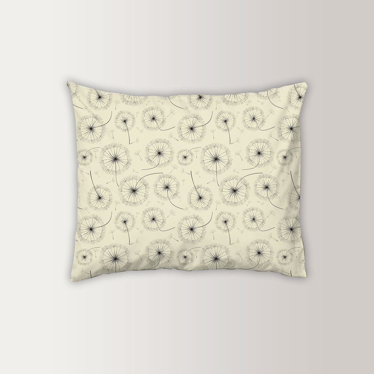 Dandelion Seamless Pattern Pillow Case