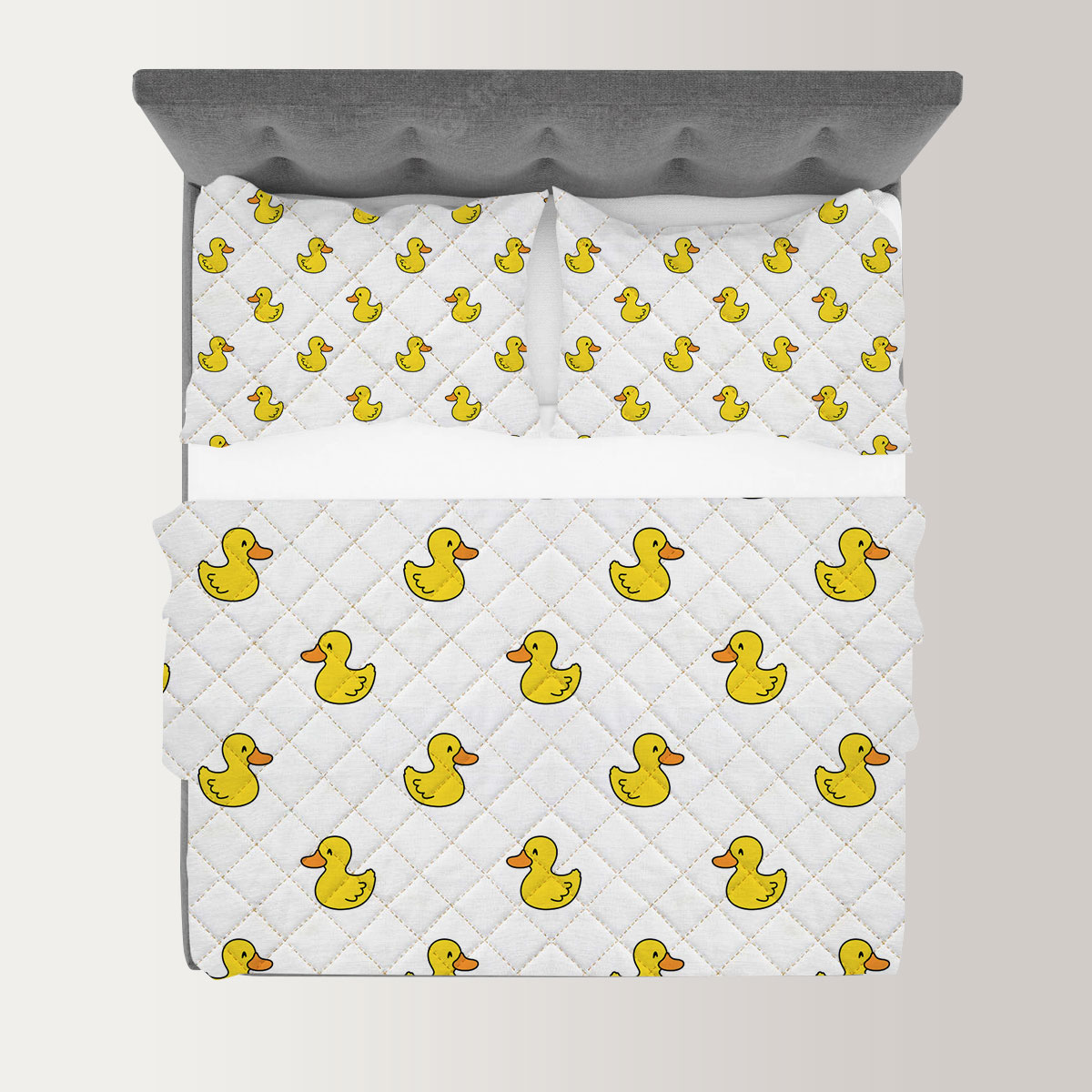 Happy Duck Quilt Set