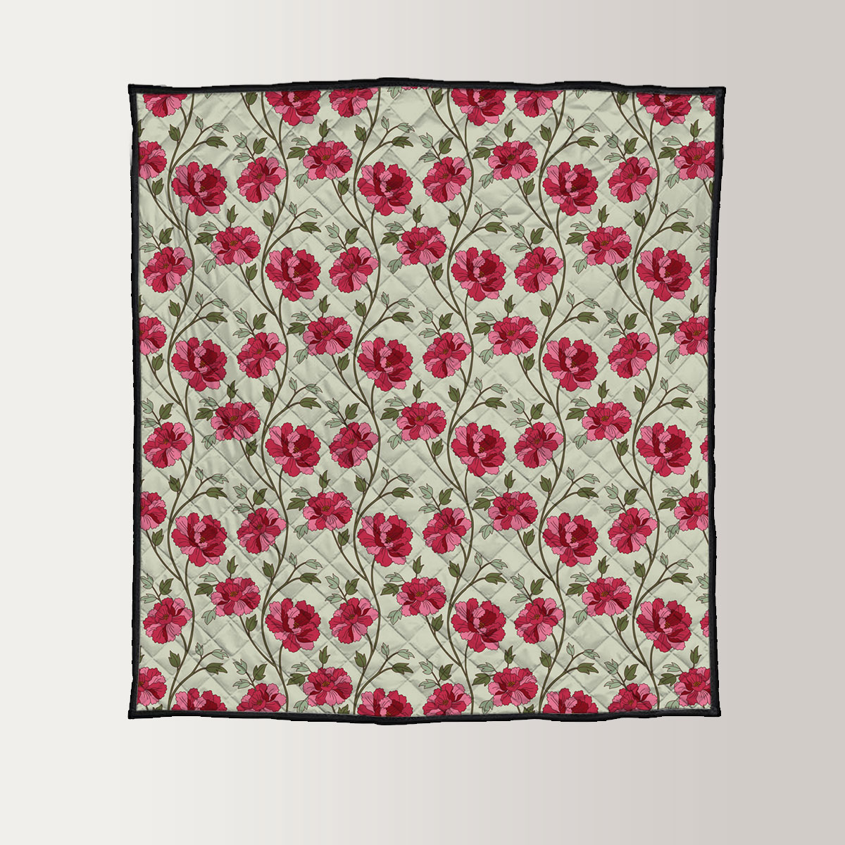 Japanese Carnation Flower Quilt
