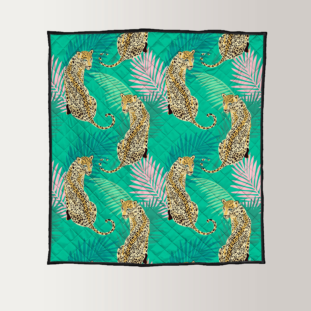 Jungle Leopard Quilt