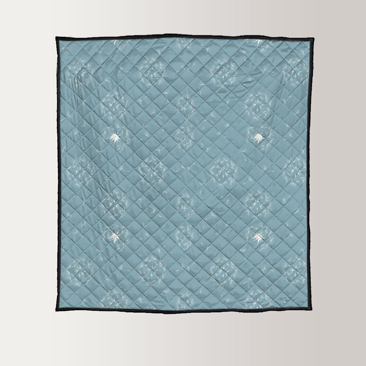 Mint Color Dandelion Quilt