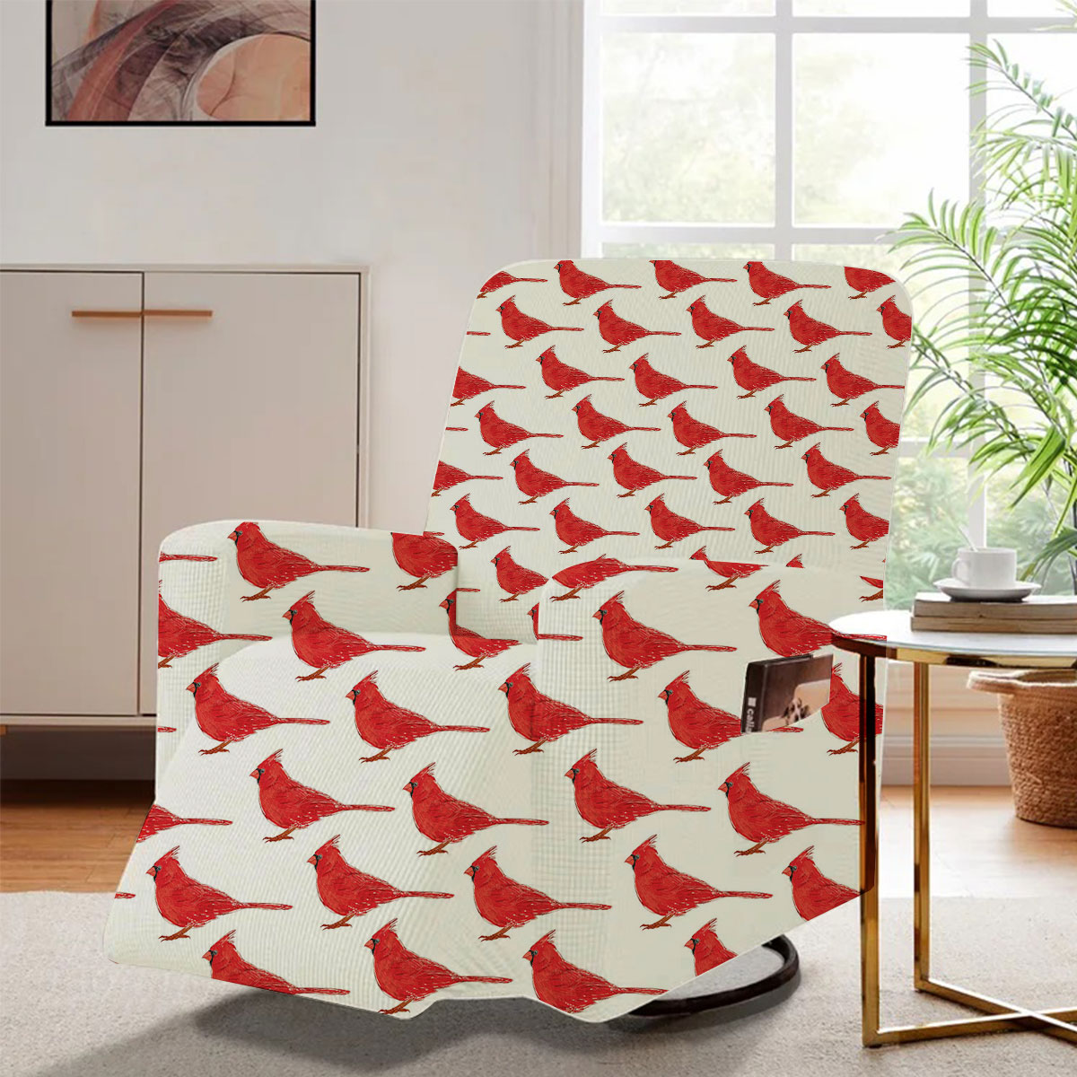 One Way Cardinal Recliner Slipcover