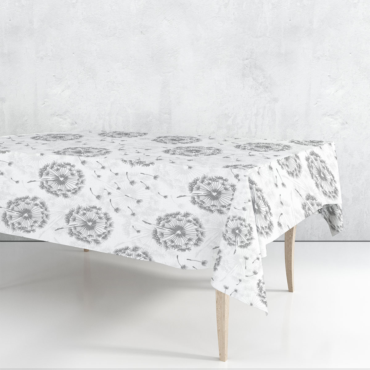 Abstract Dandelion Rectangle Tablecloth