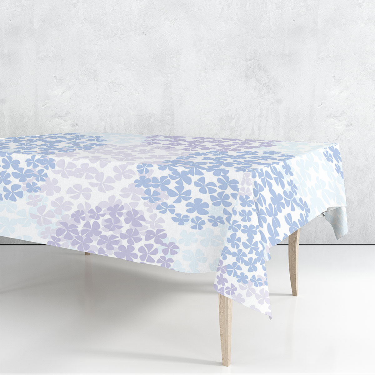 Baby Hydrangea Flowers Rectangle Tablecloth