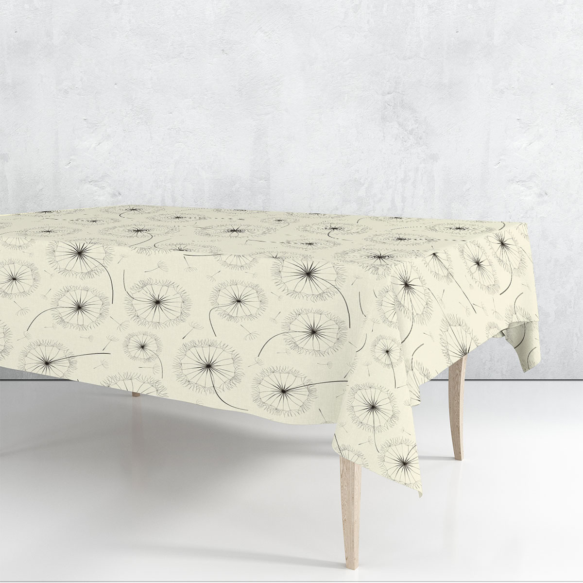 Dandelion Seamless Pattern Rectangle Tablecloth
