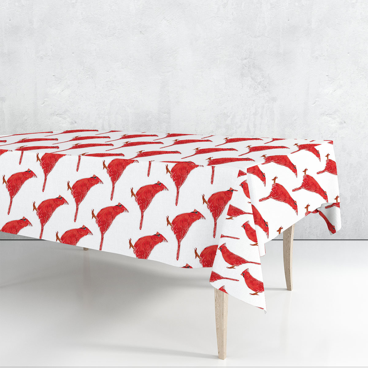 One Way Cardinal Rectangle Tablecloth