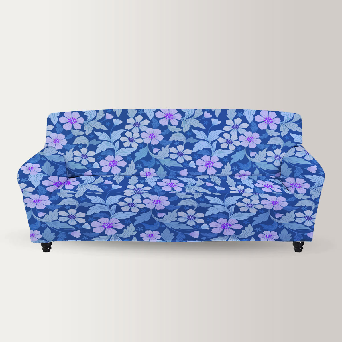 Blue Violet Sofa Cover