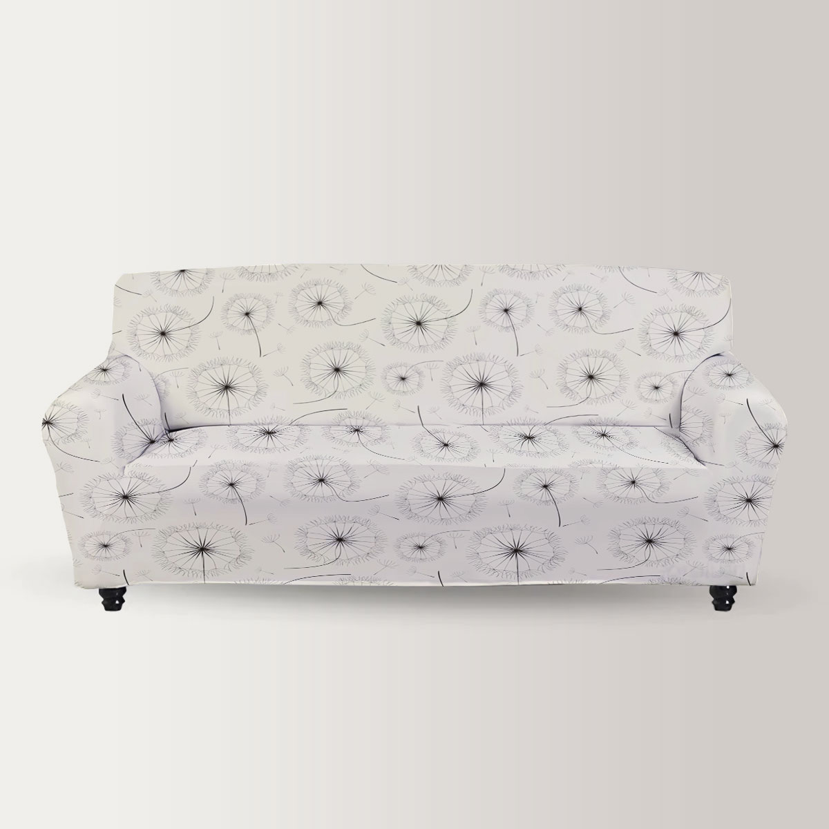 Dandelion Seamless Pattern Sofa Cover