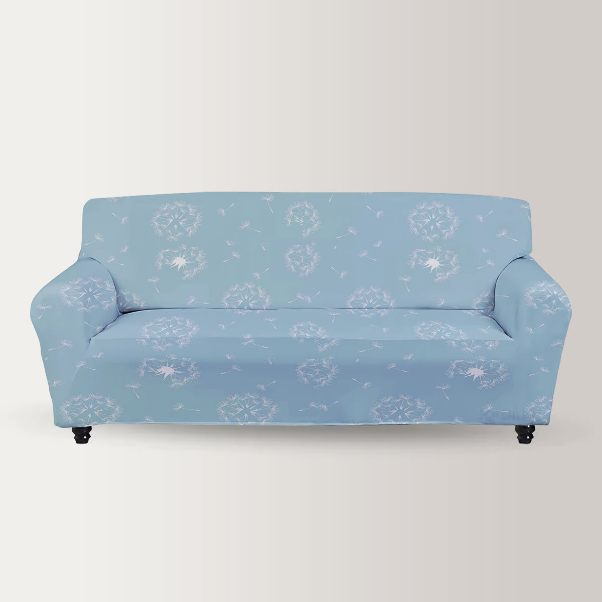 Mint Color Dandelion Sofa Cover