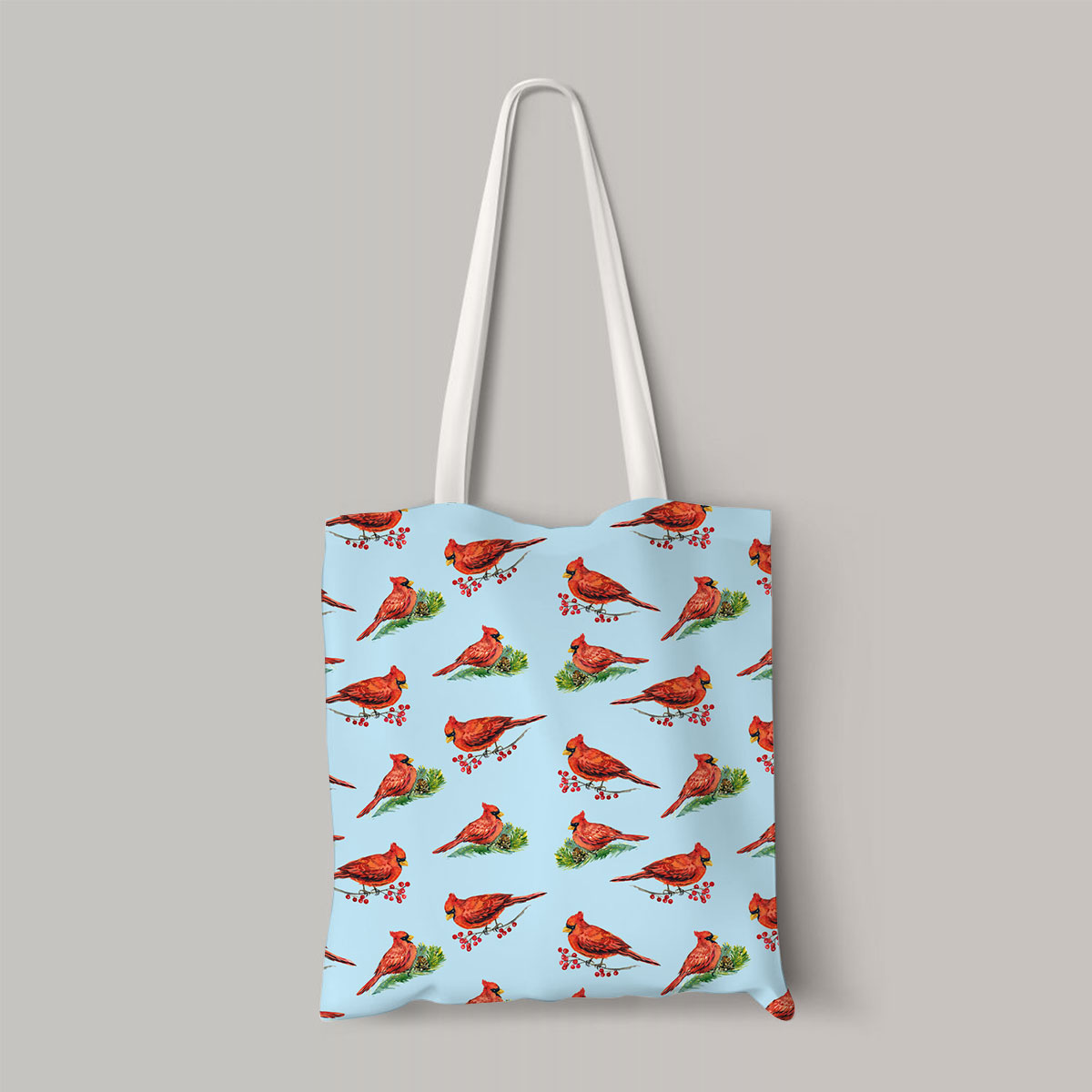 Cardinal On Branches Totebag