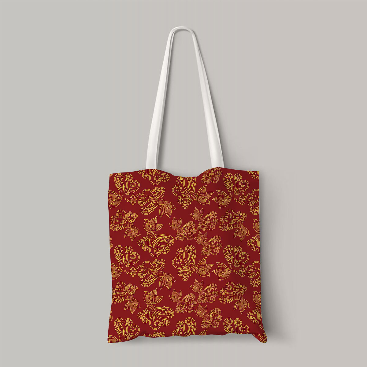 Classic Pigeon Red Totebag