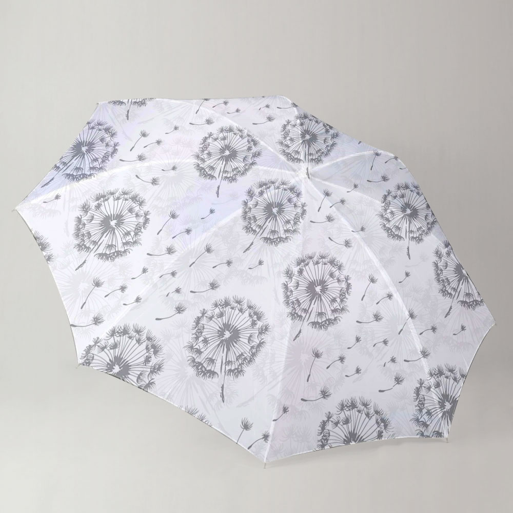 Abstract Dandelion Umbrella