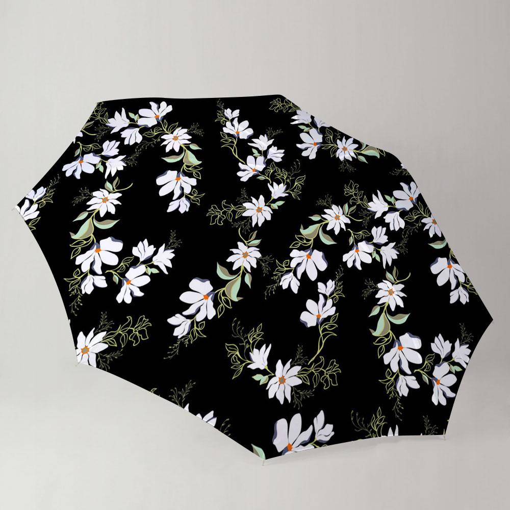 Bright Magnolia Seamless Pattern Umbrella
