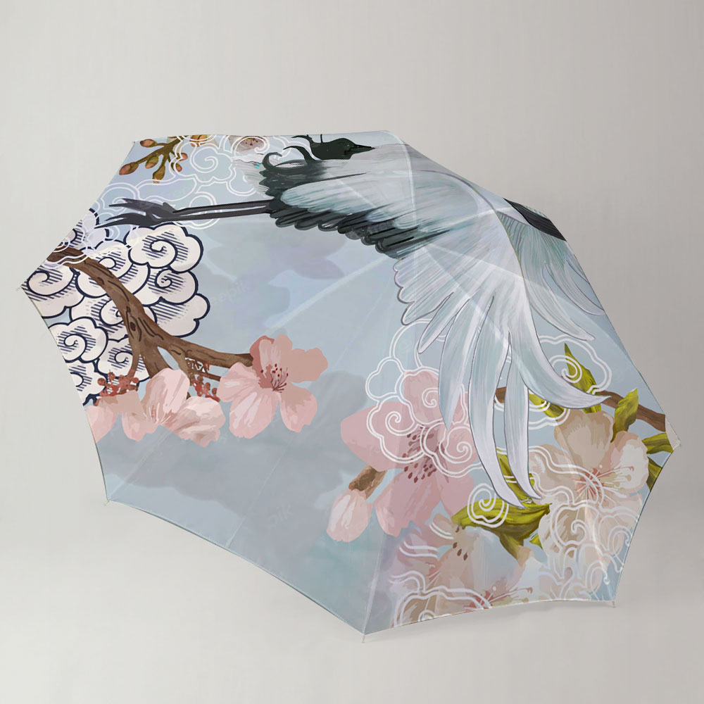 Classic Flying Heron Umbrella