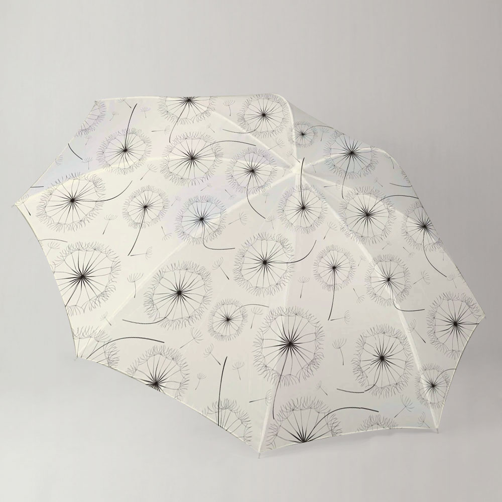 Dandelion Seamless Pattern Umbrella
