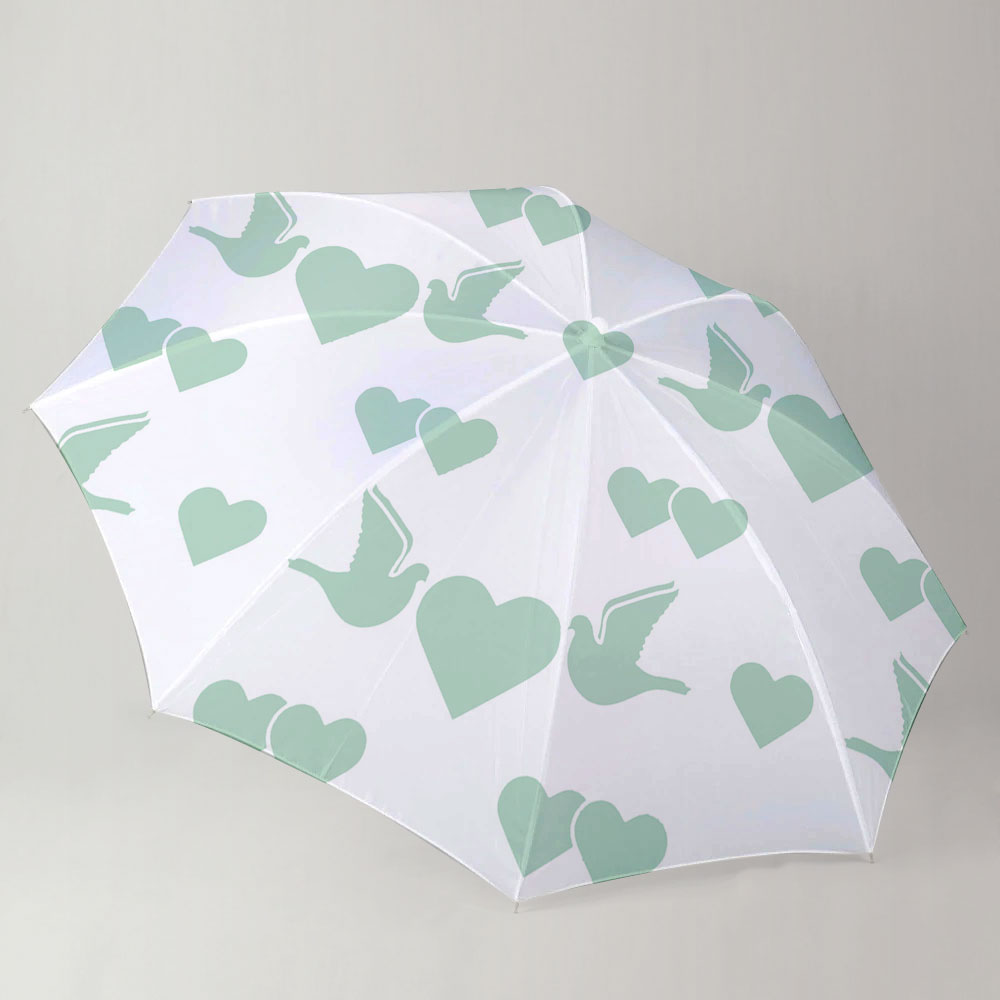 Green He Pigeon Umbrella