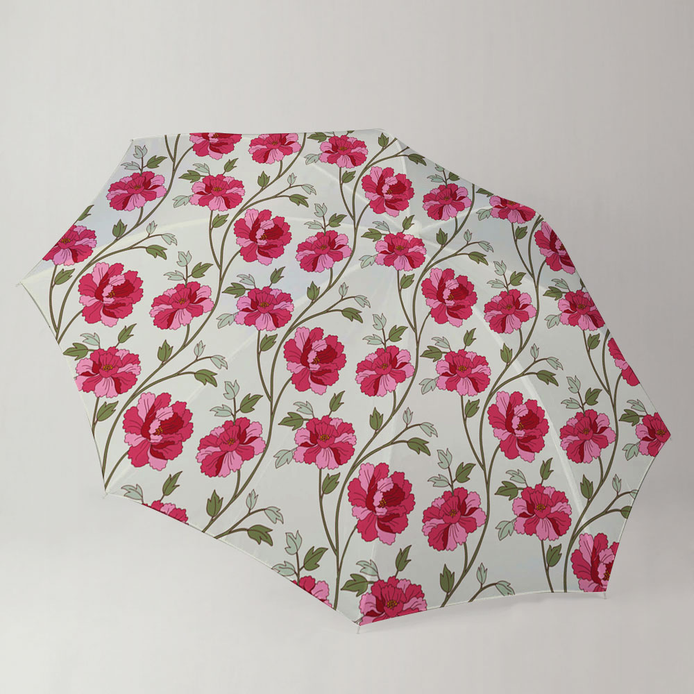 Japanese Carnation Flower Umbrella