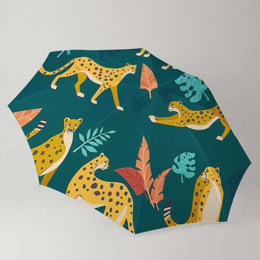 Leopard Family Umbrella