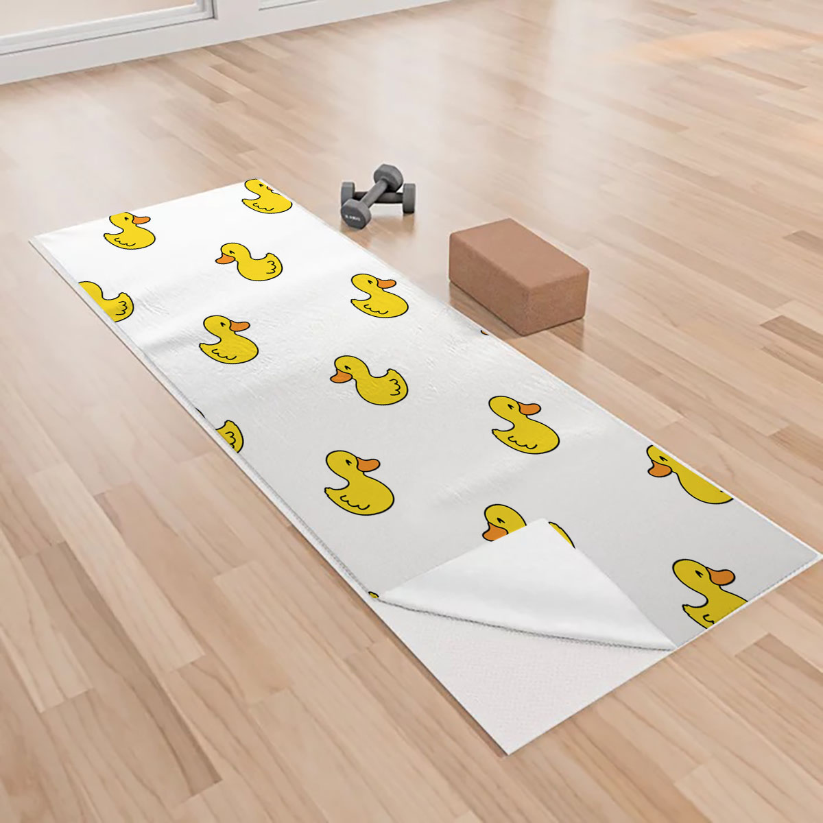 Happy Duck Yoga Towels