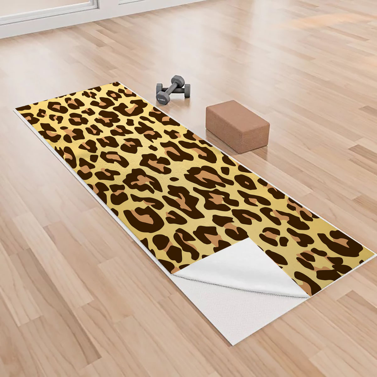 Jaguar Skin Yoga Towels