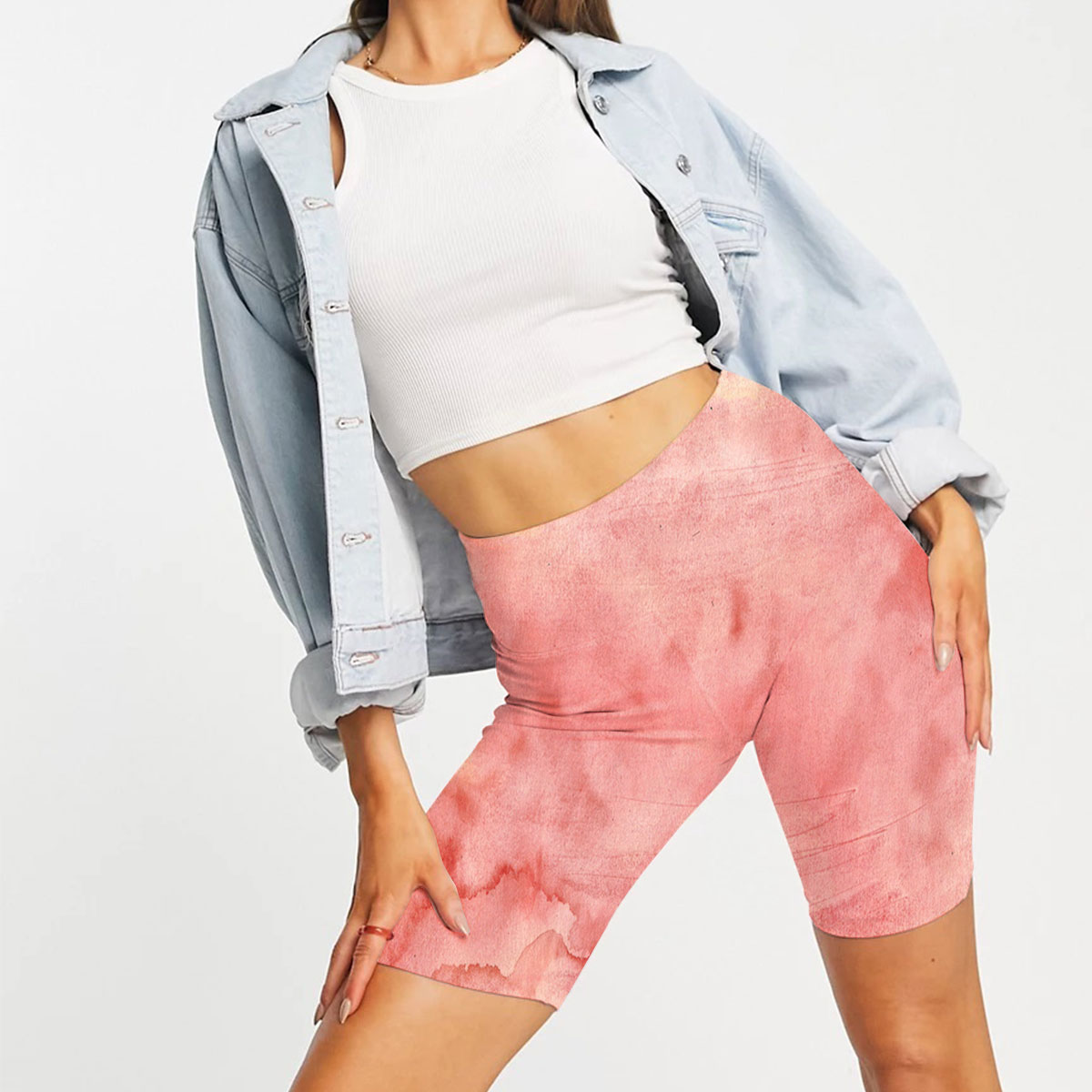 Rustic Marble Casual Shorts