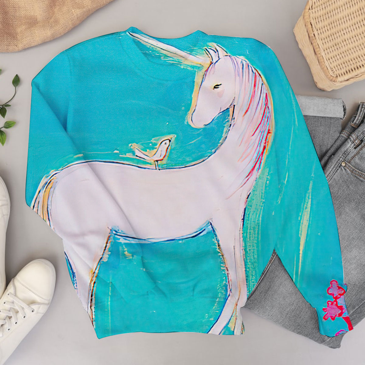 Pastel Unicorn Sweater