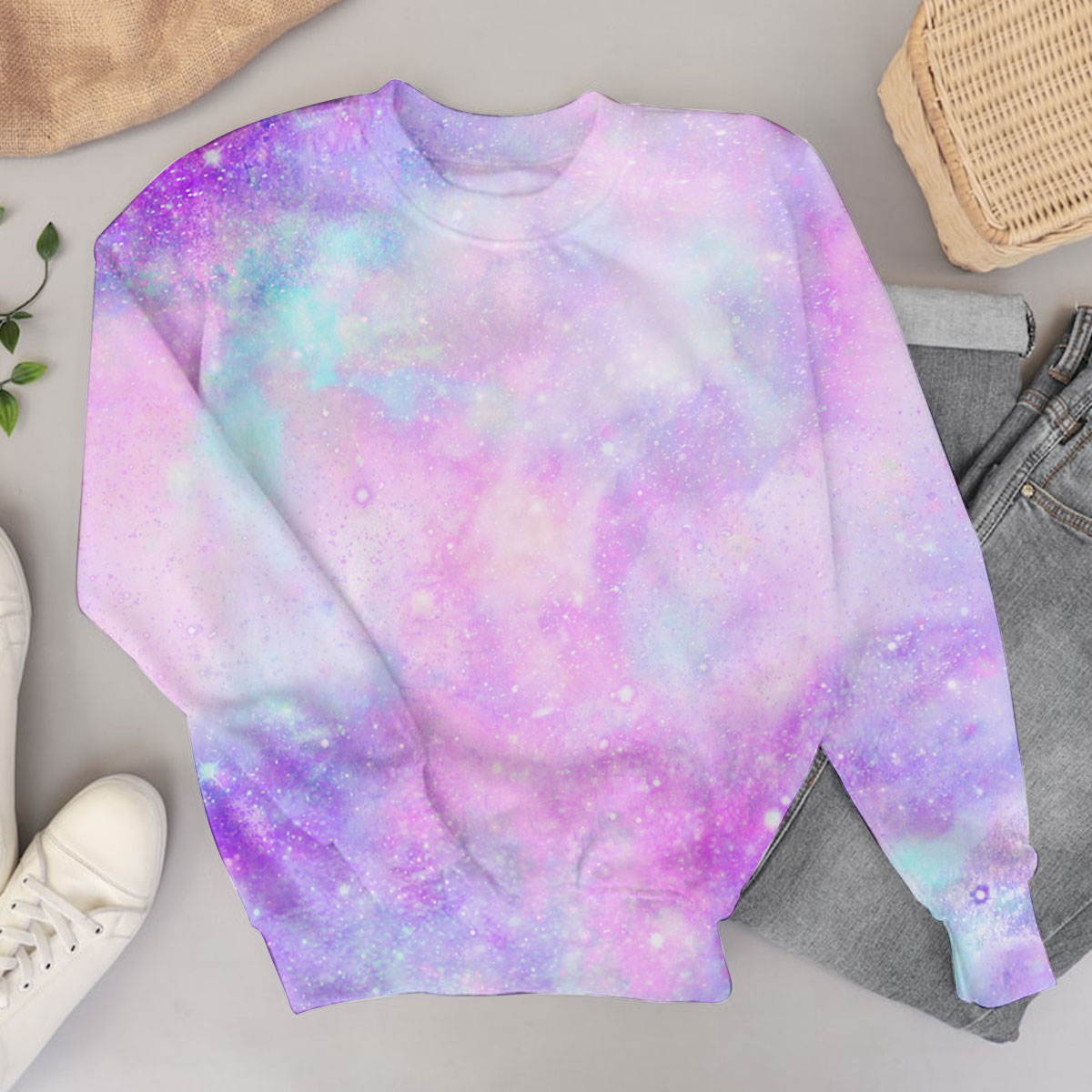 Pink Galaxy Sweater