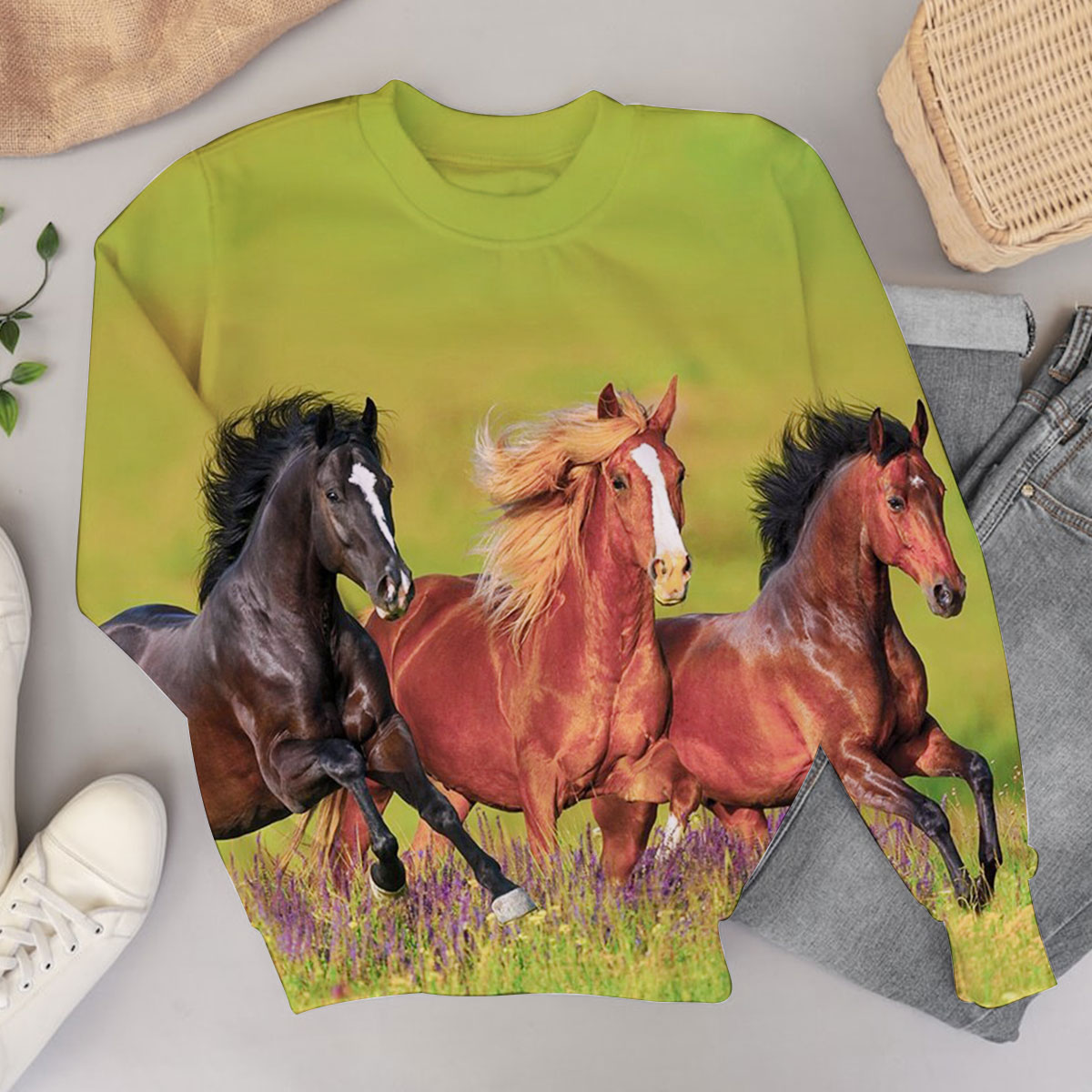 Running Horse Sweater