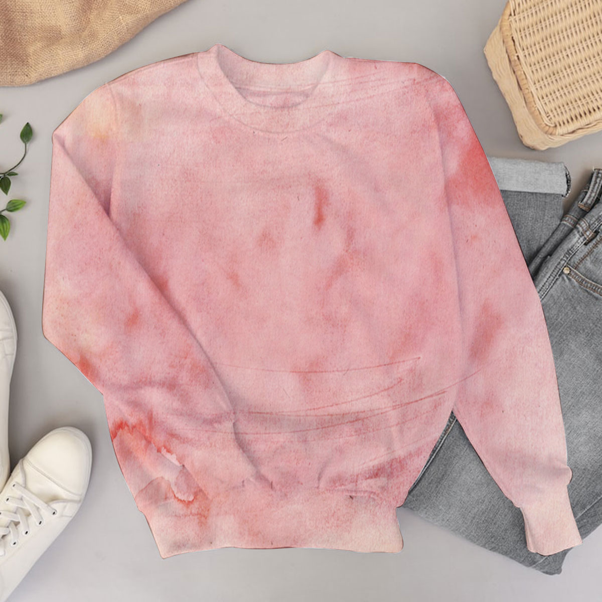 Rustic Marble Sweater