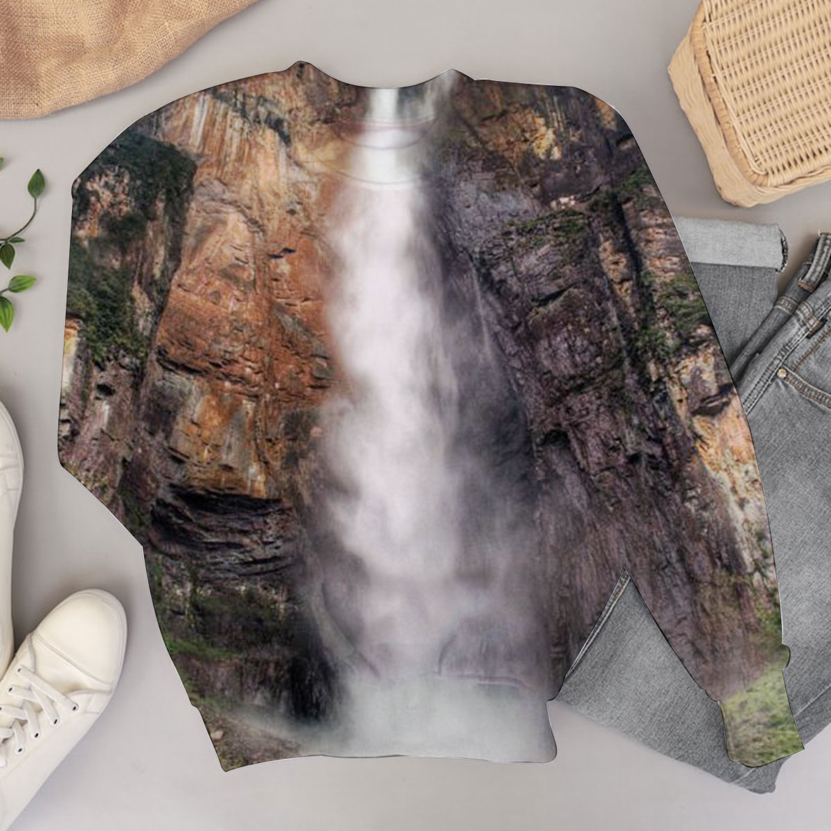 Salto Angel Waterfall Sweater