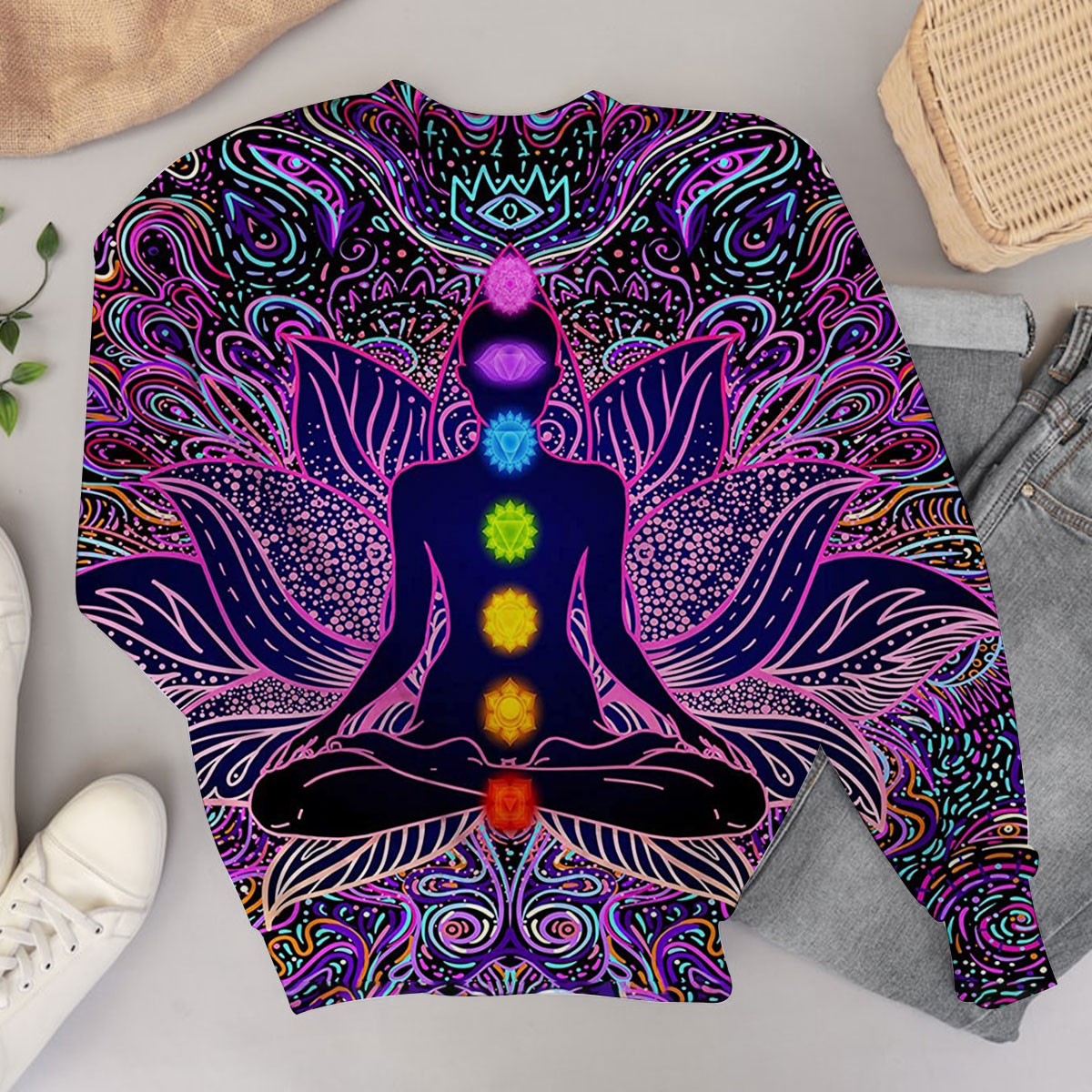 Seven Chakra Mandala Sweater