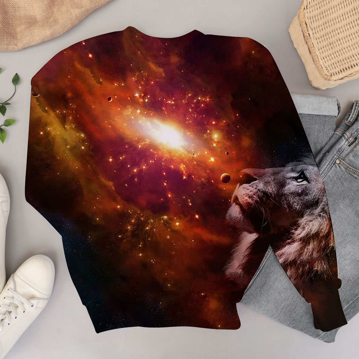 Space Lion Sweater