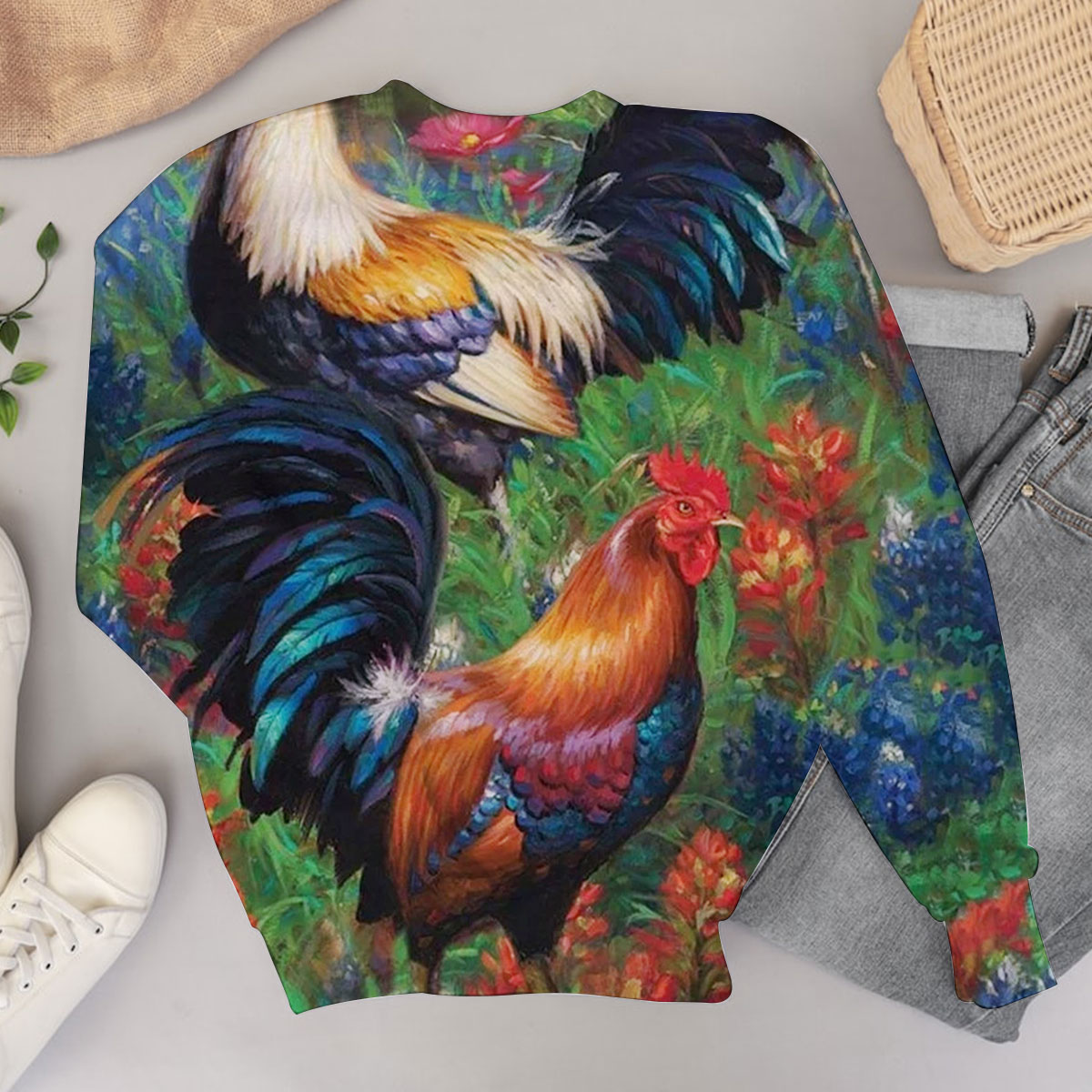 Tropical Chicken Sweater