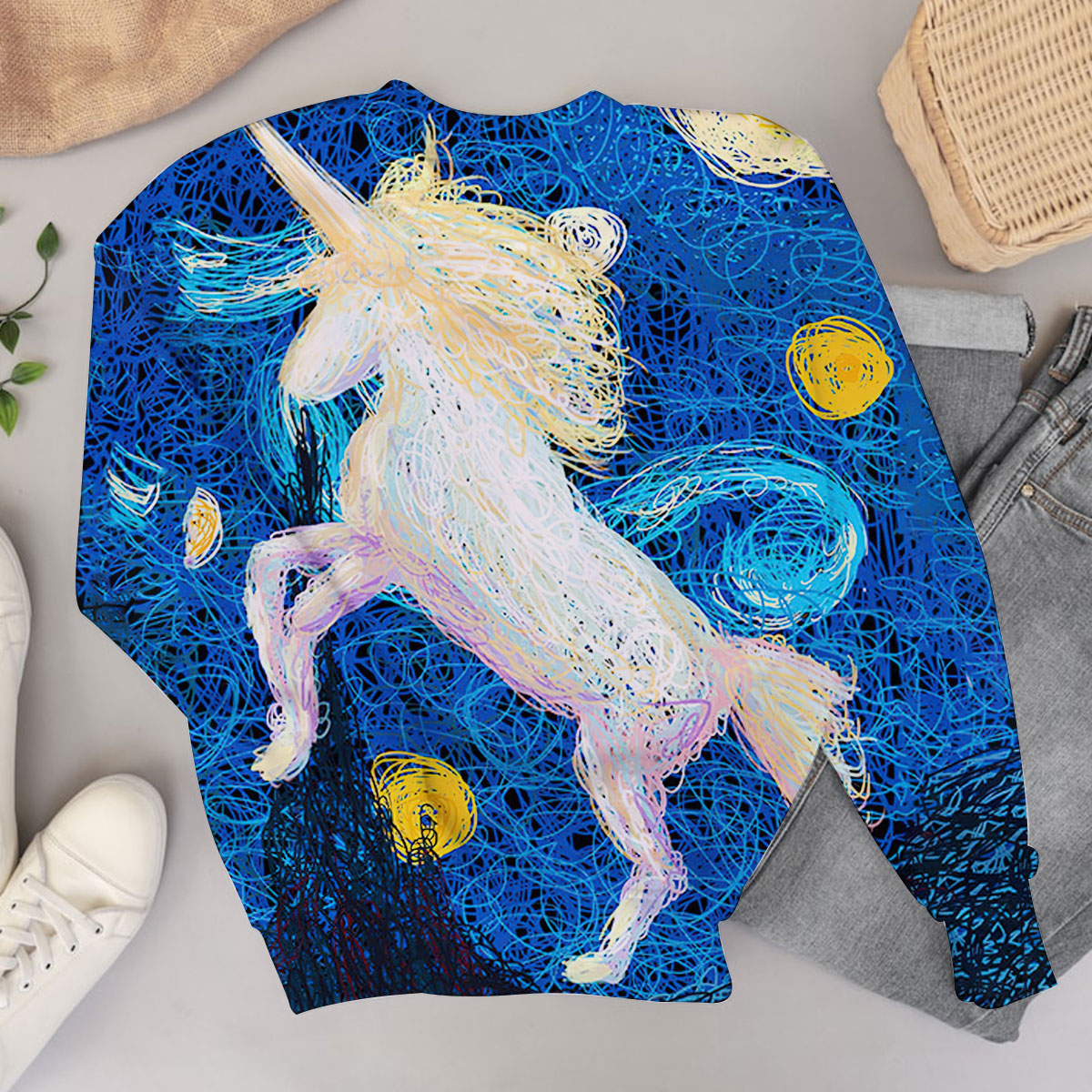 Unicorn Impressionist Sweater