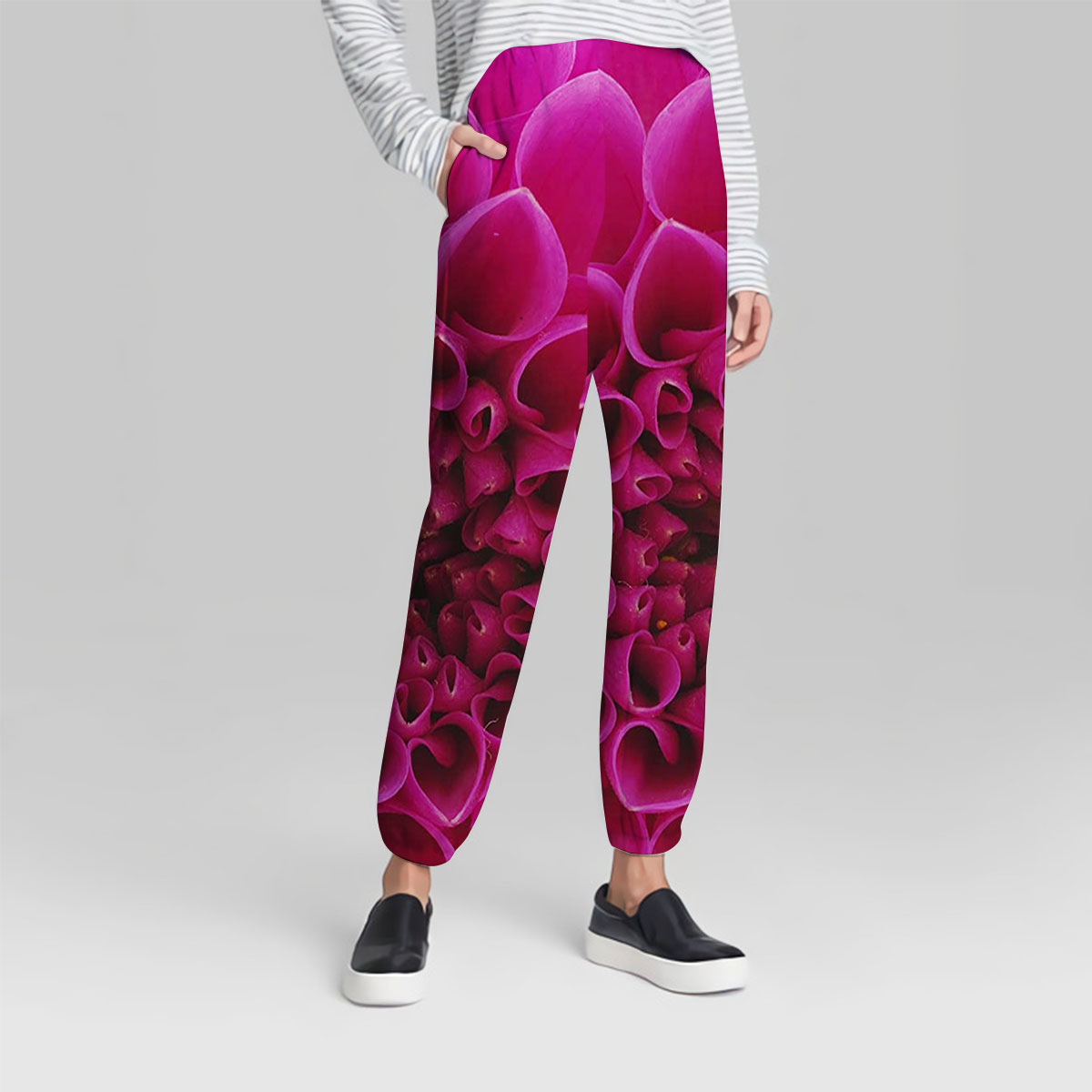 Pink Flower Sweatpant