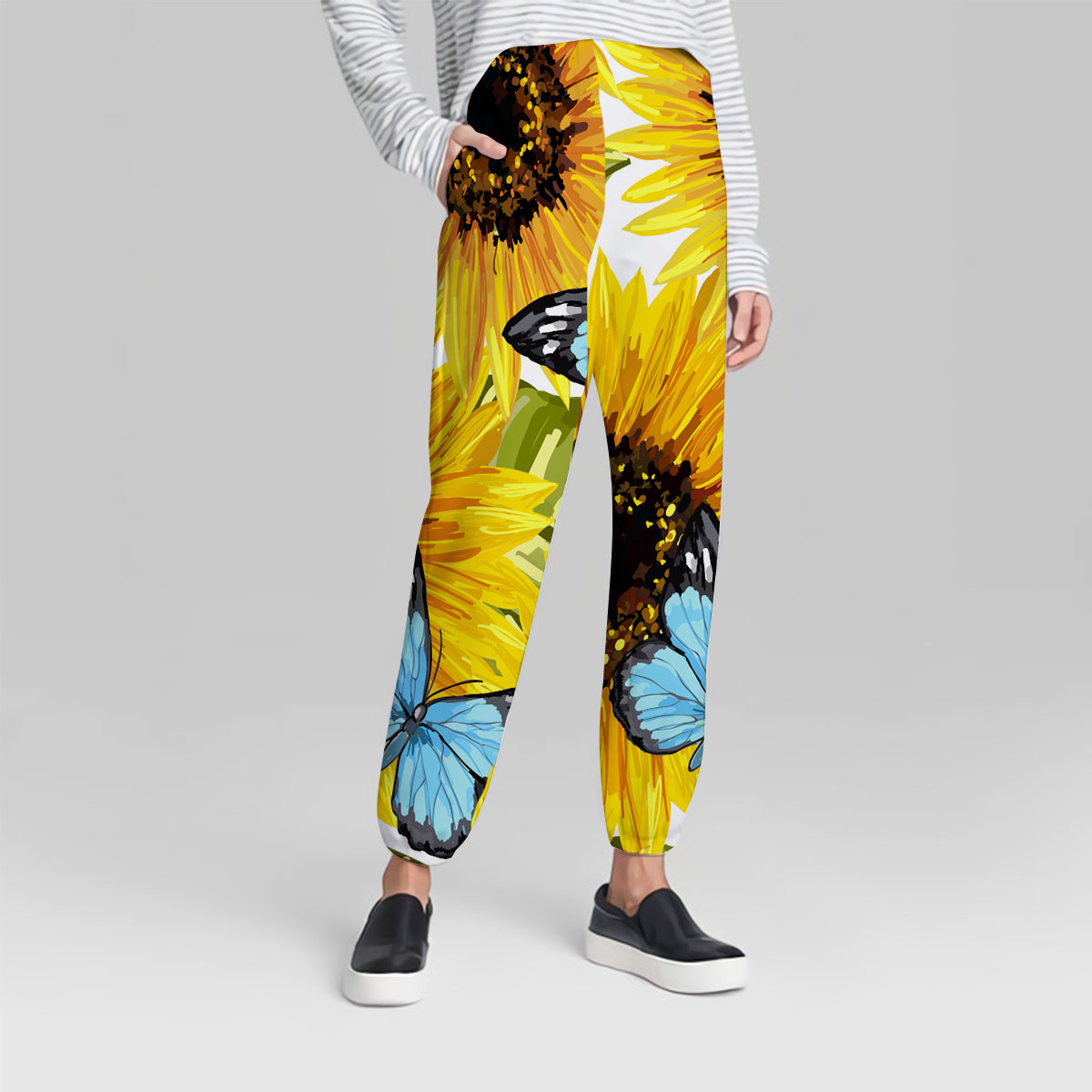 Sunflower Butterfly Sweatpant