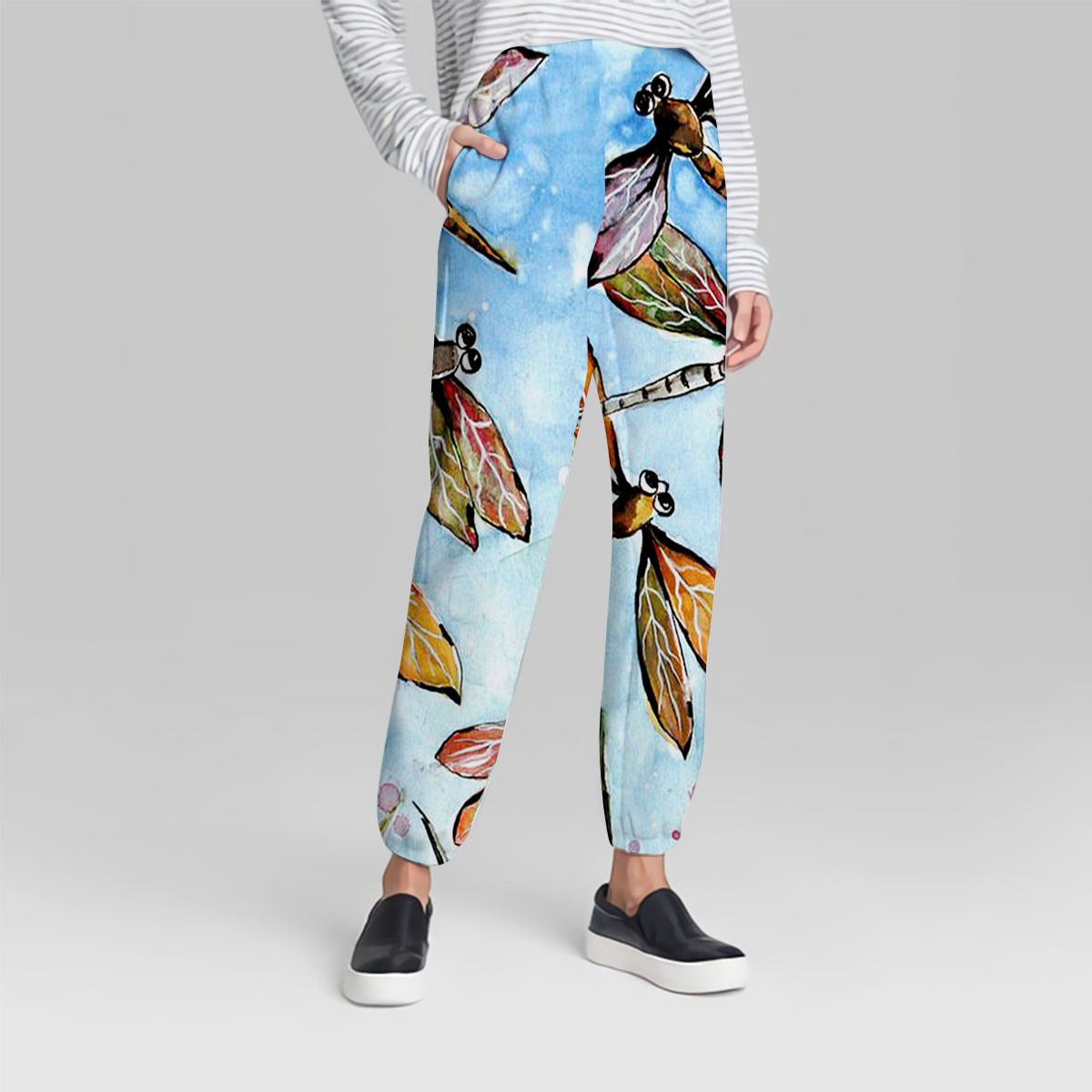 Water Color Dragonfly Sweatpant