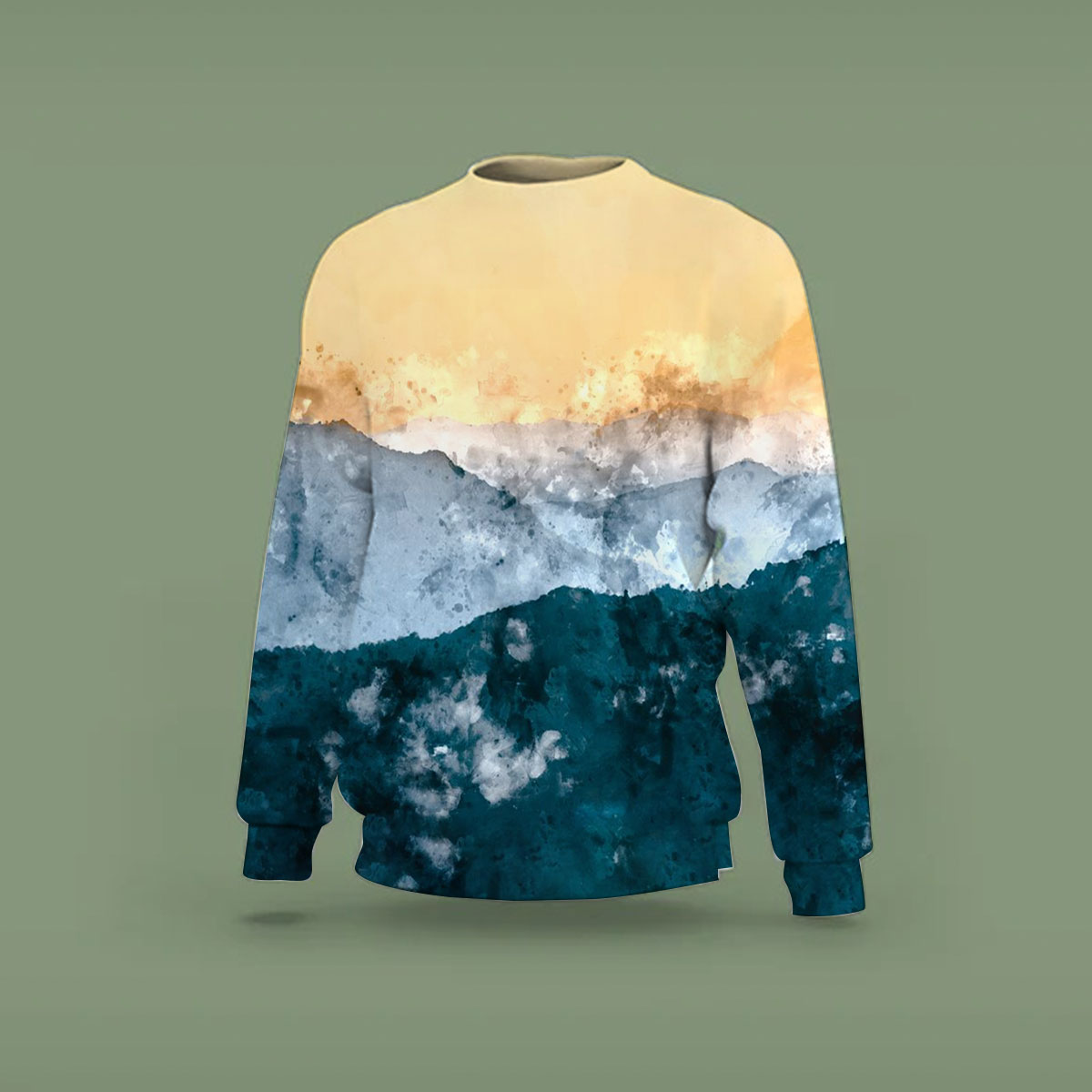Mountain Abstract Sweatshirt
