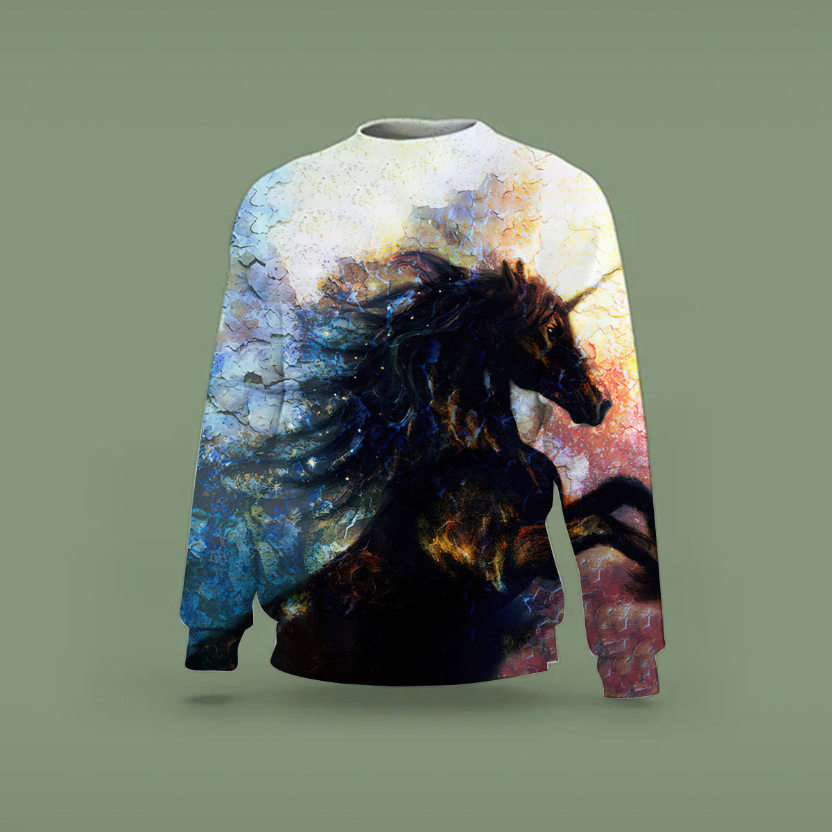 Multi Coloured Unicorn Sweatshirt