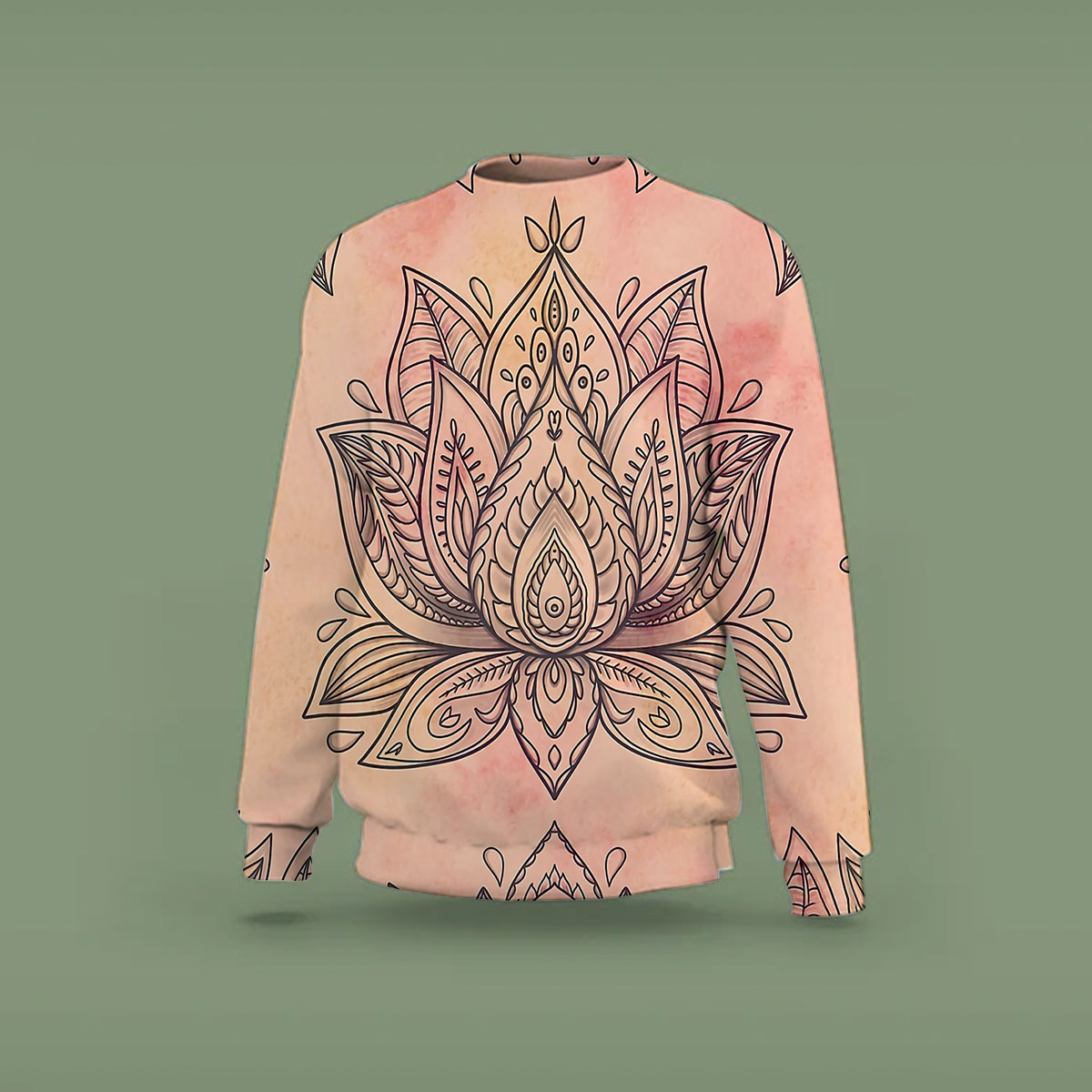 Pink Lotus Sweatshirt