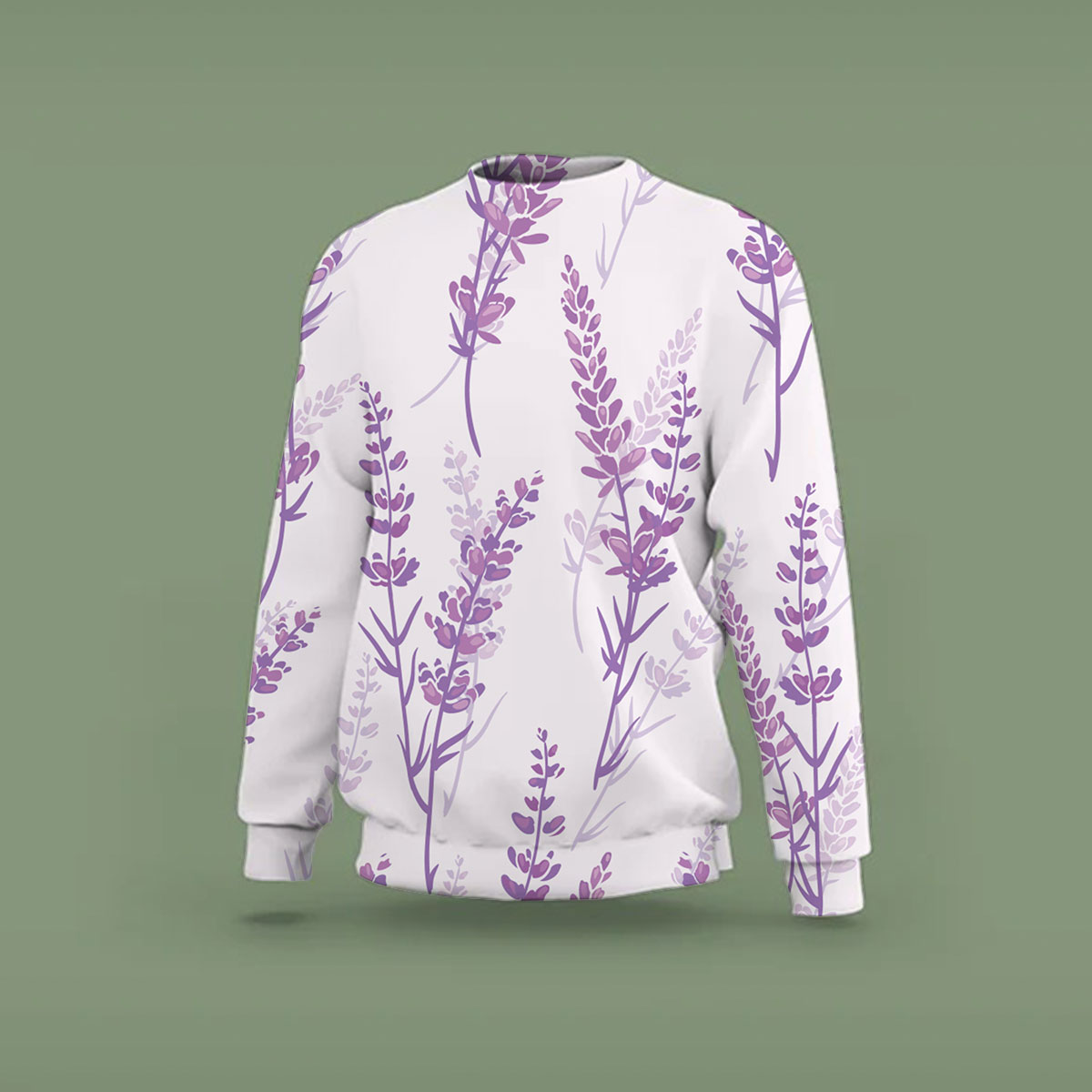 Retro Vintage Lavender Sweatshirt