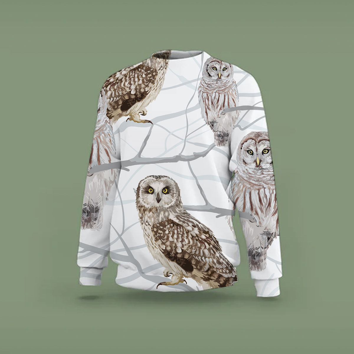 Snowy Owl Sweatshirt