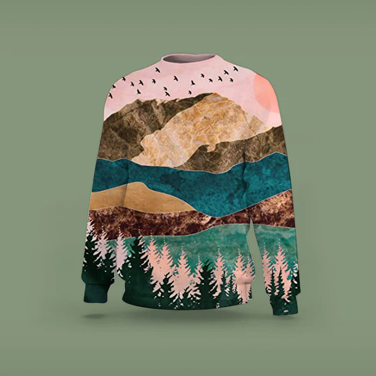 Sunrise Forest Sweatshirt