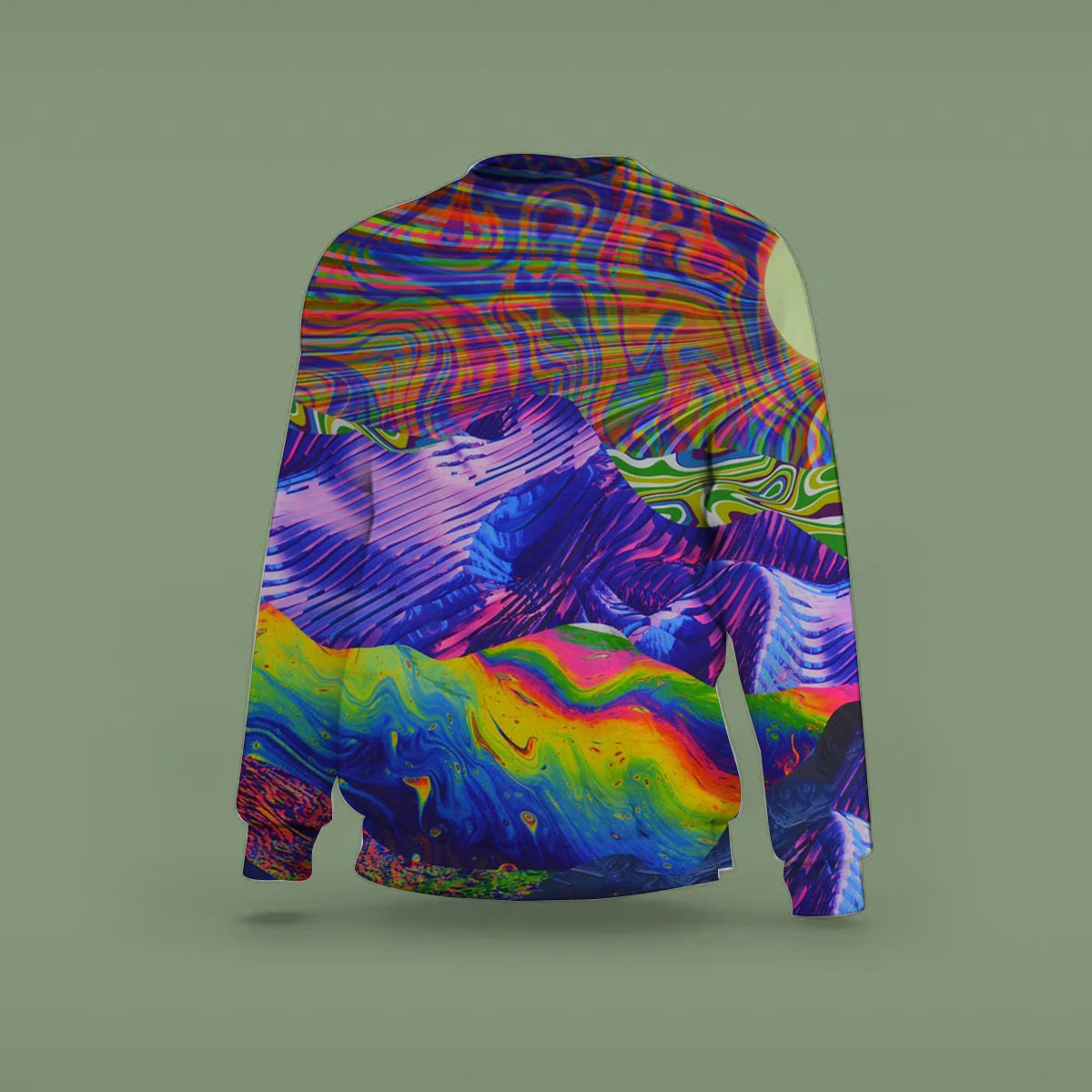Trippy Mountain Sweatshirt