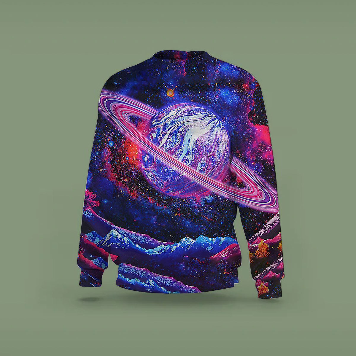 Trippy Space World Sweatshirt