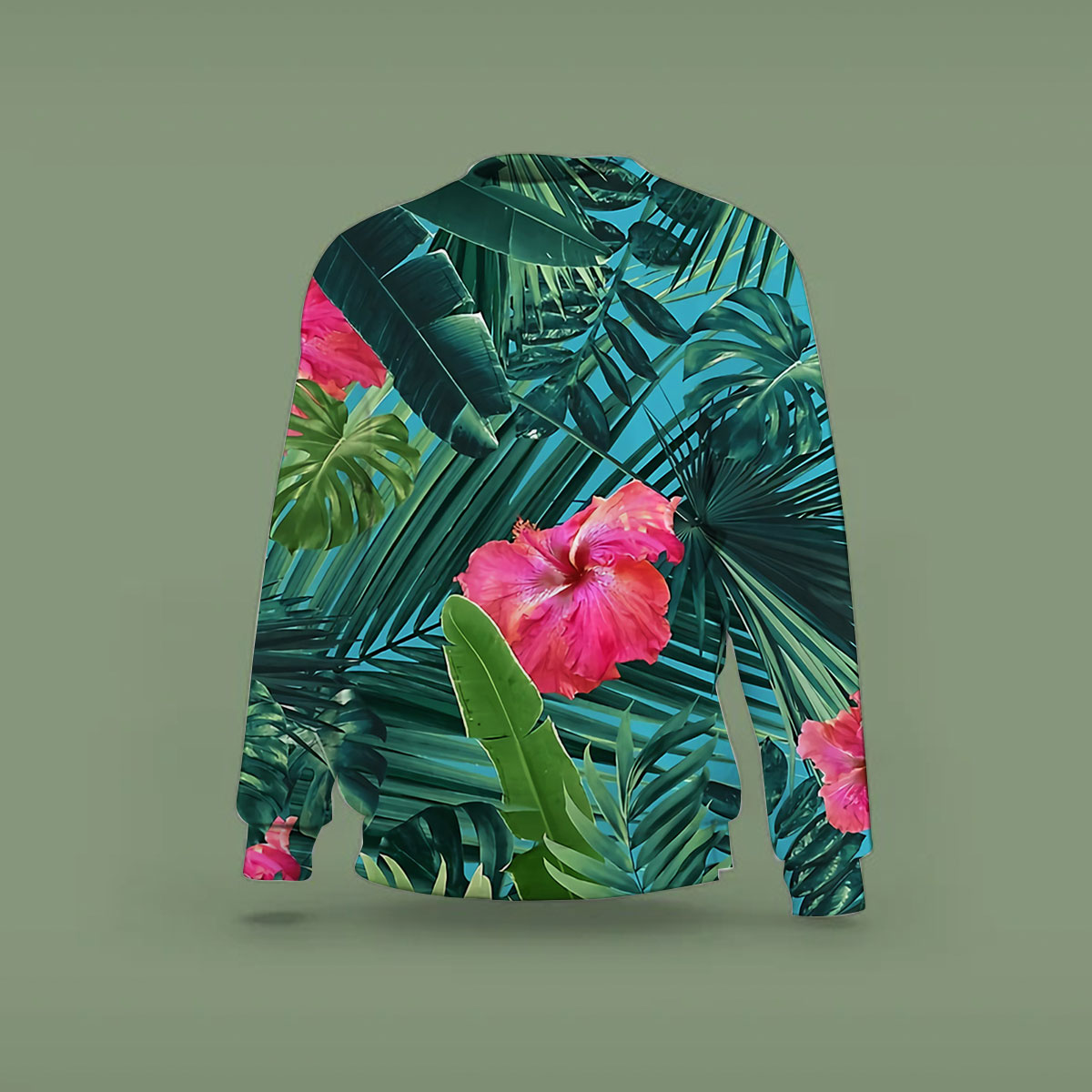 Tropical Hibiscus Sweatshirt