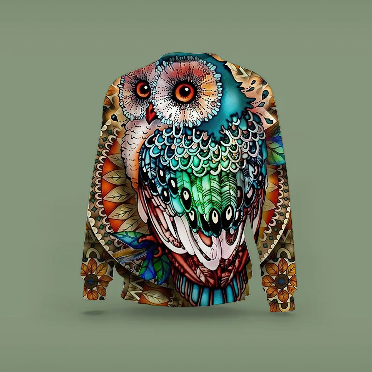Vintage Owl Sweatshirt